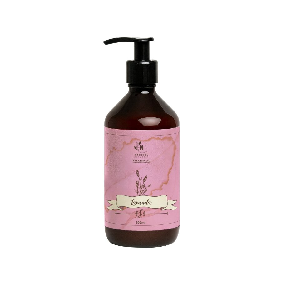 Shampoo Lavender — 500 ml | Natural Cosmetic