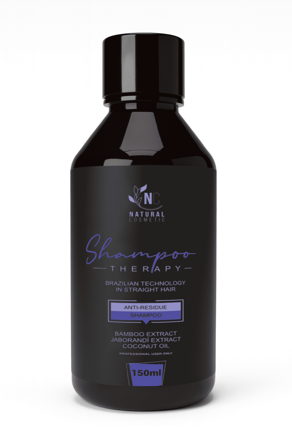 Blond Hair Care Set (4 × 150 ml): Anti-Residue Shampoo + Conditioner + Smoothing Protein Mask + Finisher - Image 2